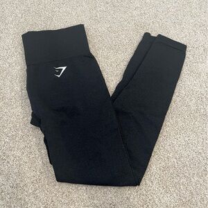 Black Gymshark Leggings with Logo